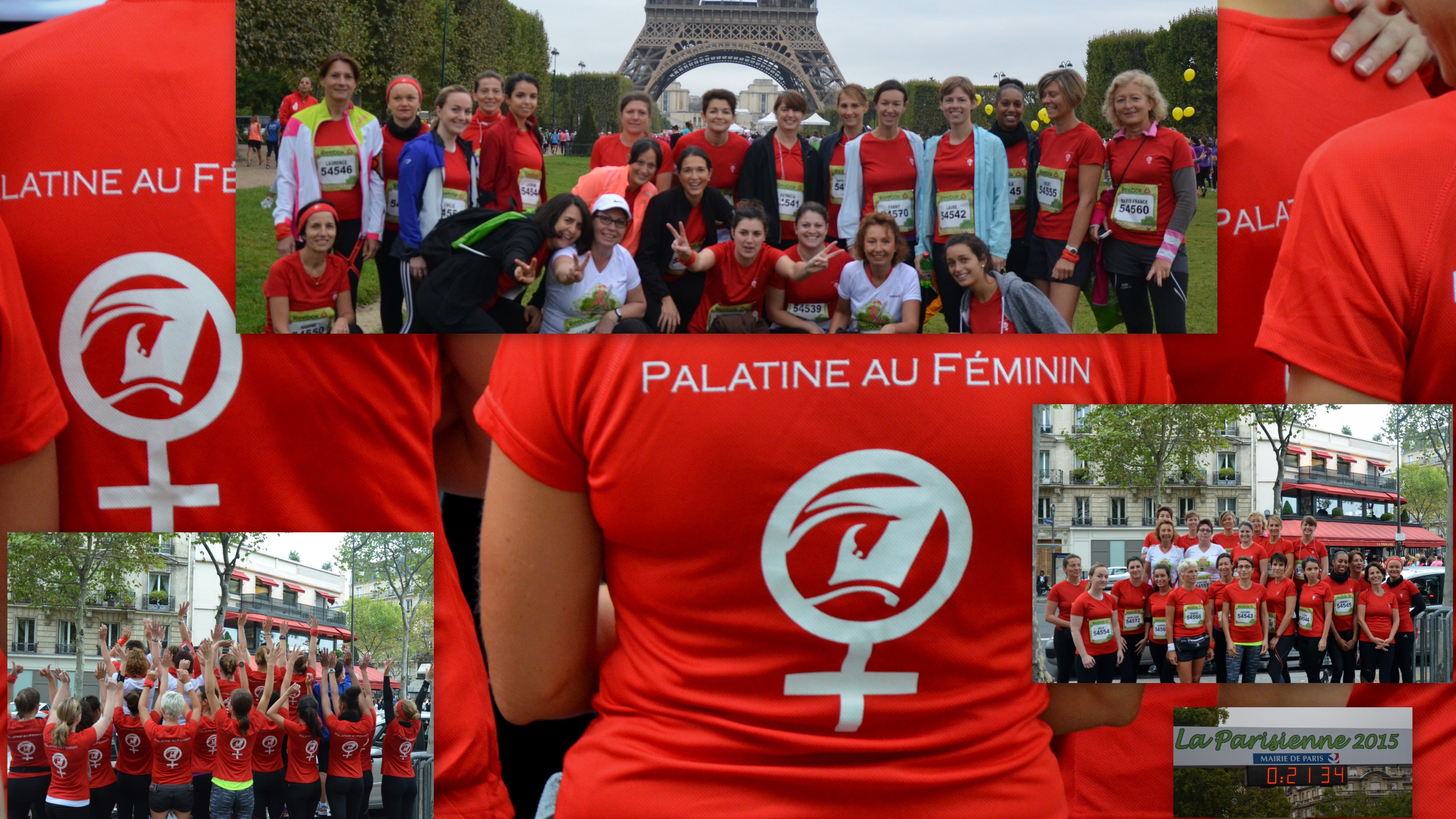 Participation du réseau Palatine au Féminin à la course « La Parisienne »