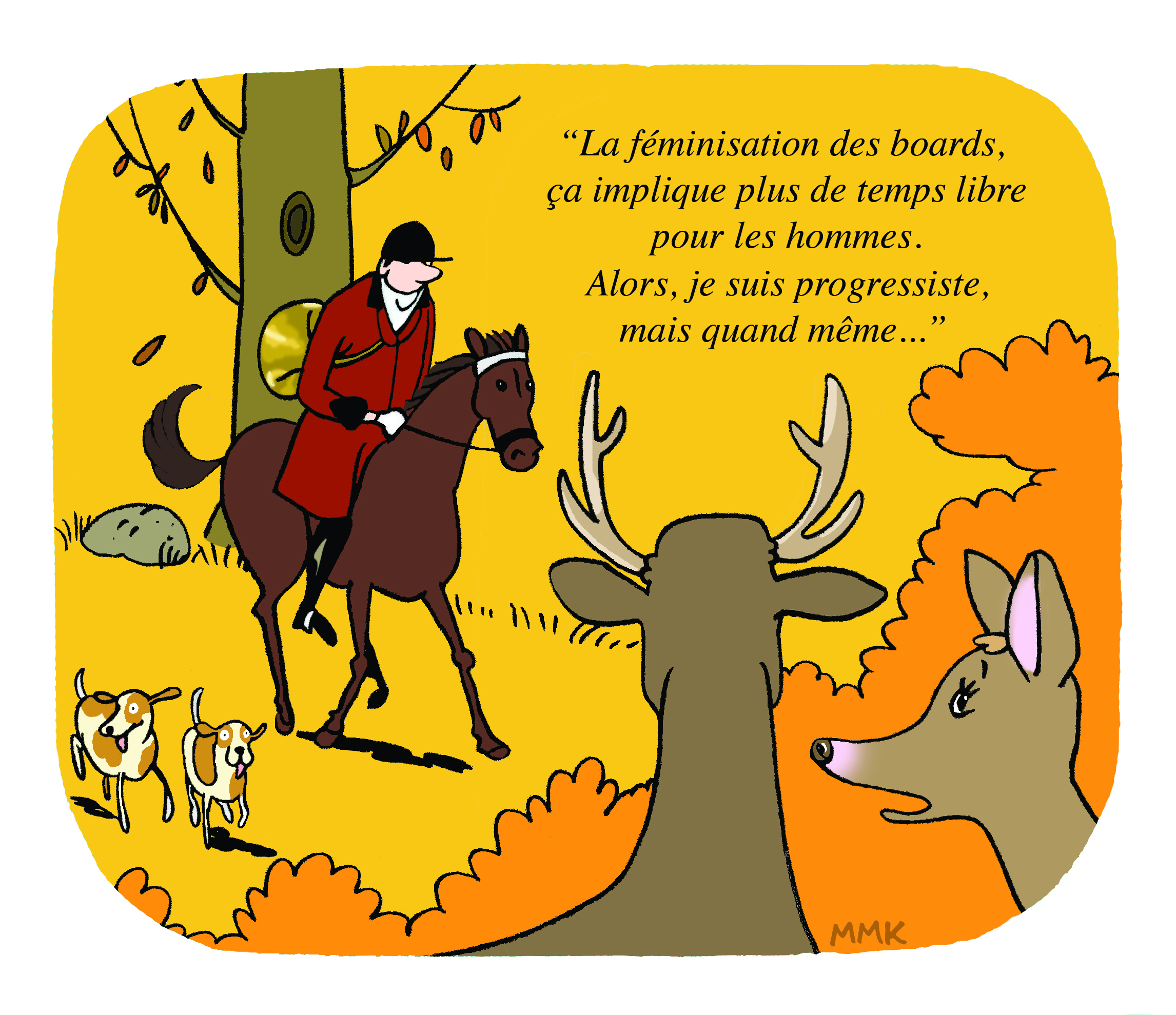 L&rsquo;humeur de rentrée – La chasse
