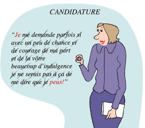Humeur de février – La candidature