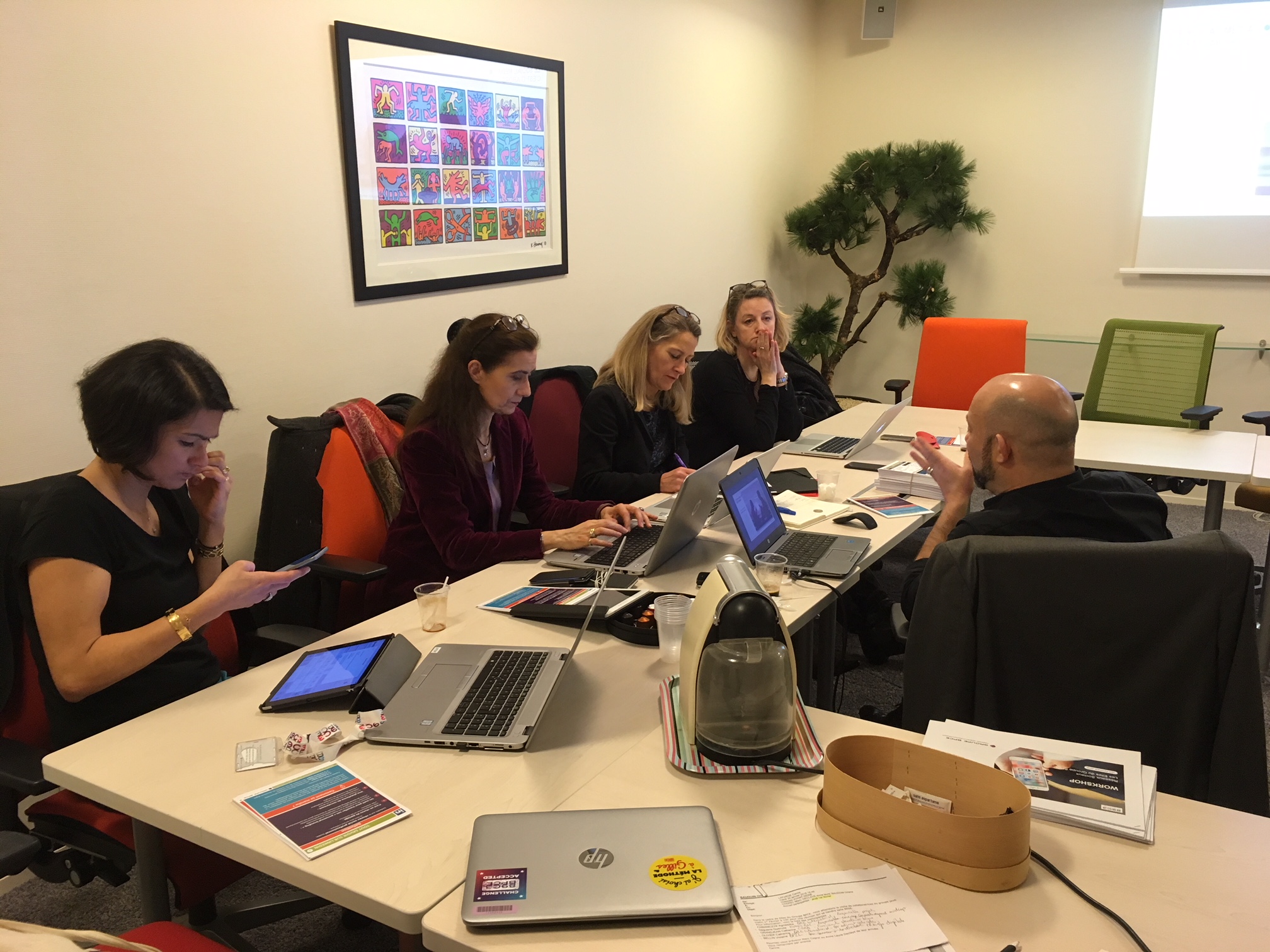 Premier atelier digital « réseaux sociaux » pour les elles du Groupe BPCE