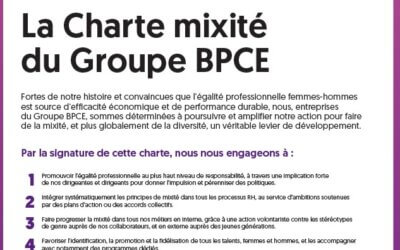 Charte Mixité : des engagements concrets pour le Groupe BPCE